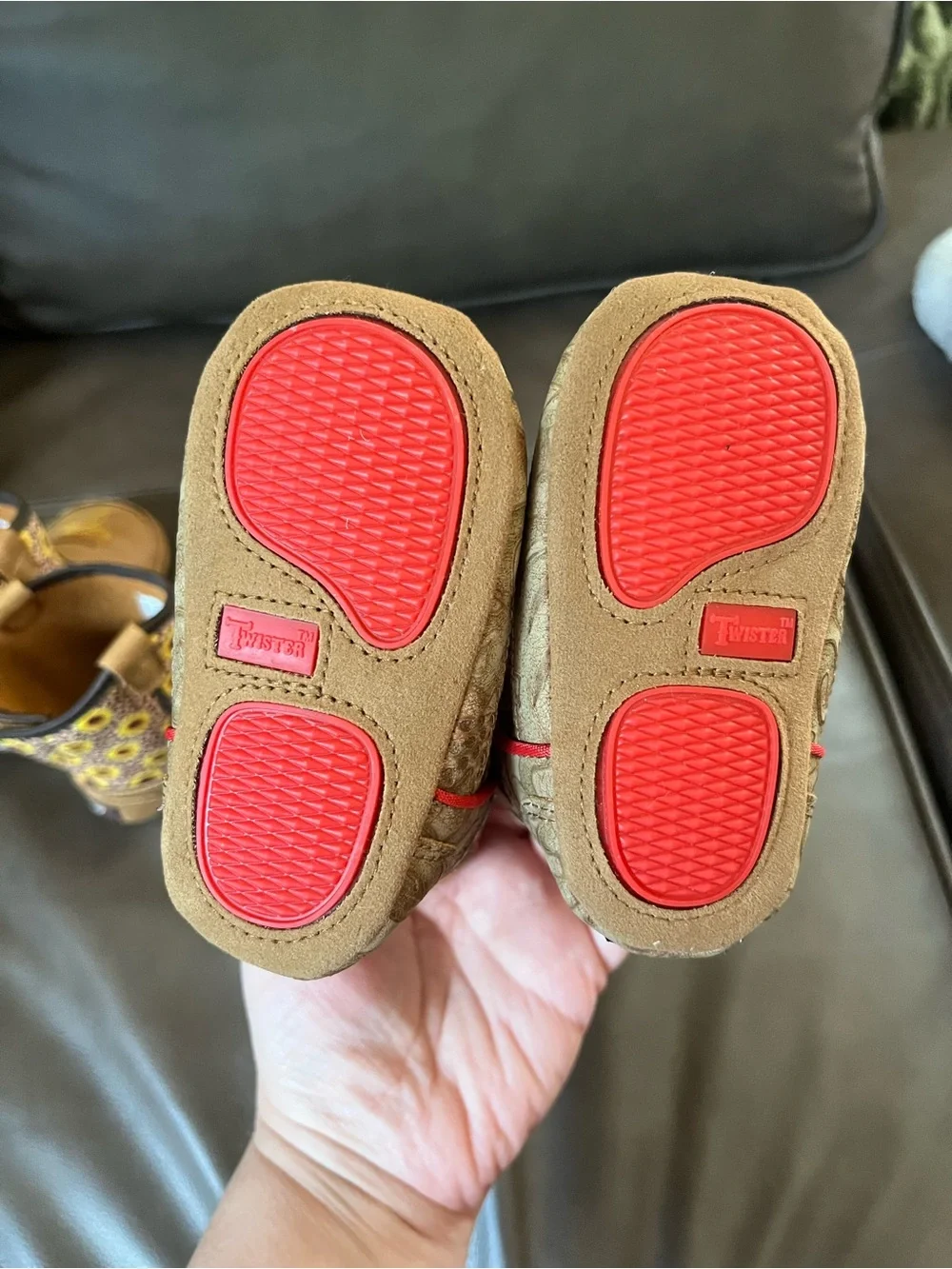 Two Pairs of Twister Infant Boots